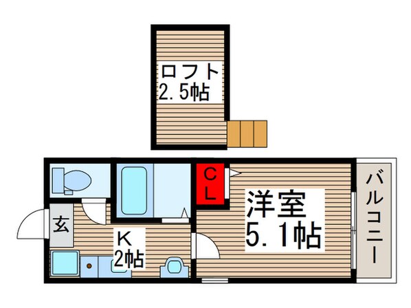 コーラルコート清瀬壱番館の物件間取画像